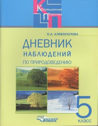 Дневник наблюдений по природоведению для 5 класса специальных образовательных учреждений
Дневник наблюдений по природоведению для 5 класса специальных образовательных учреждений