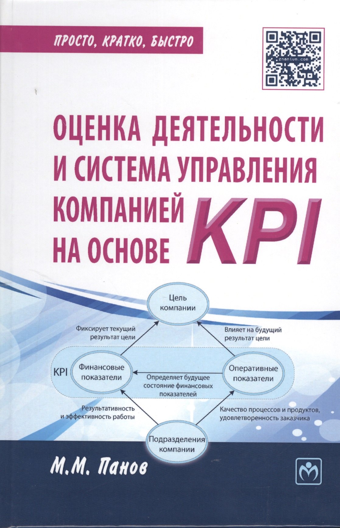 Оценка деятельности и система управления компанией на основе KPI - (Просто кратко быстро) /Панов М.М.
Оценка деятельности и система управления компанией на основе KPI - (Просто кратко быстро) /Панов М.М.