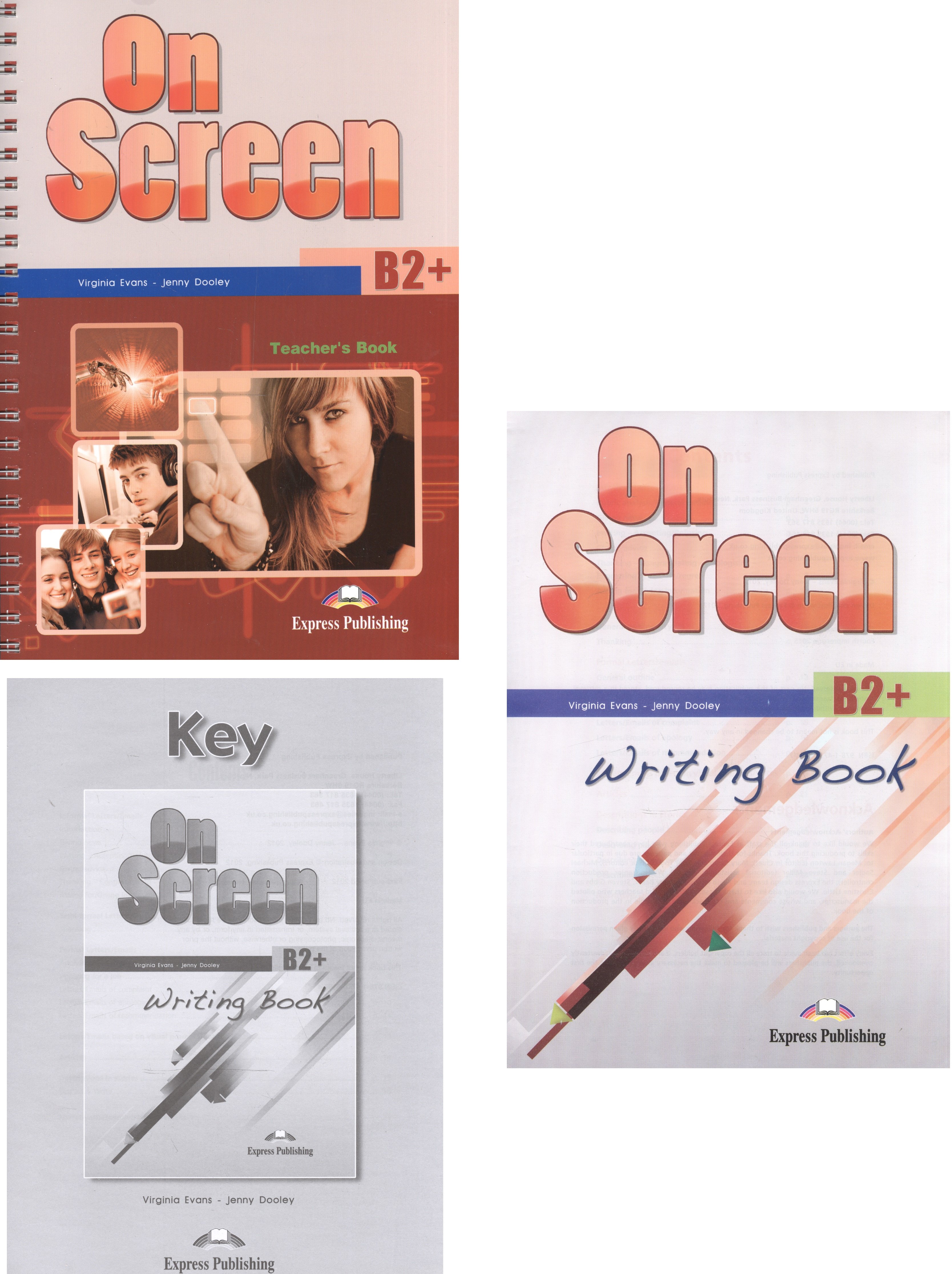 On Screen B2 + Teacher's Book + Writing Book + Writing Book Key (комплект из 3-х книг в упаковке)
On Screen B2 + Teacher's Book + Writing Book + Writing Book Key (комплект из 3-х книг в упаковке)
