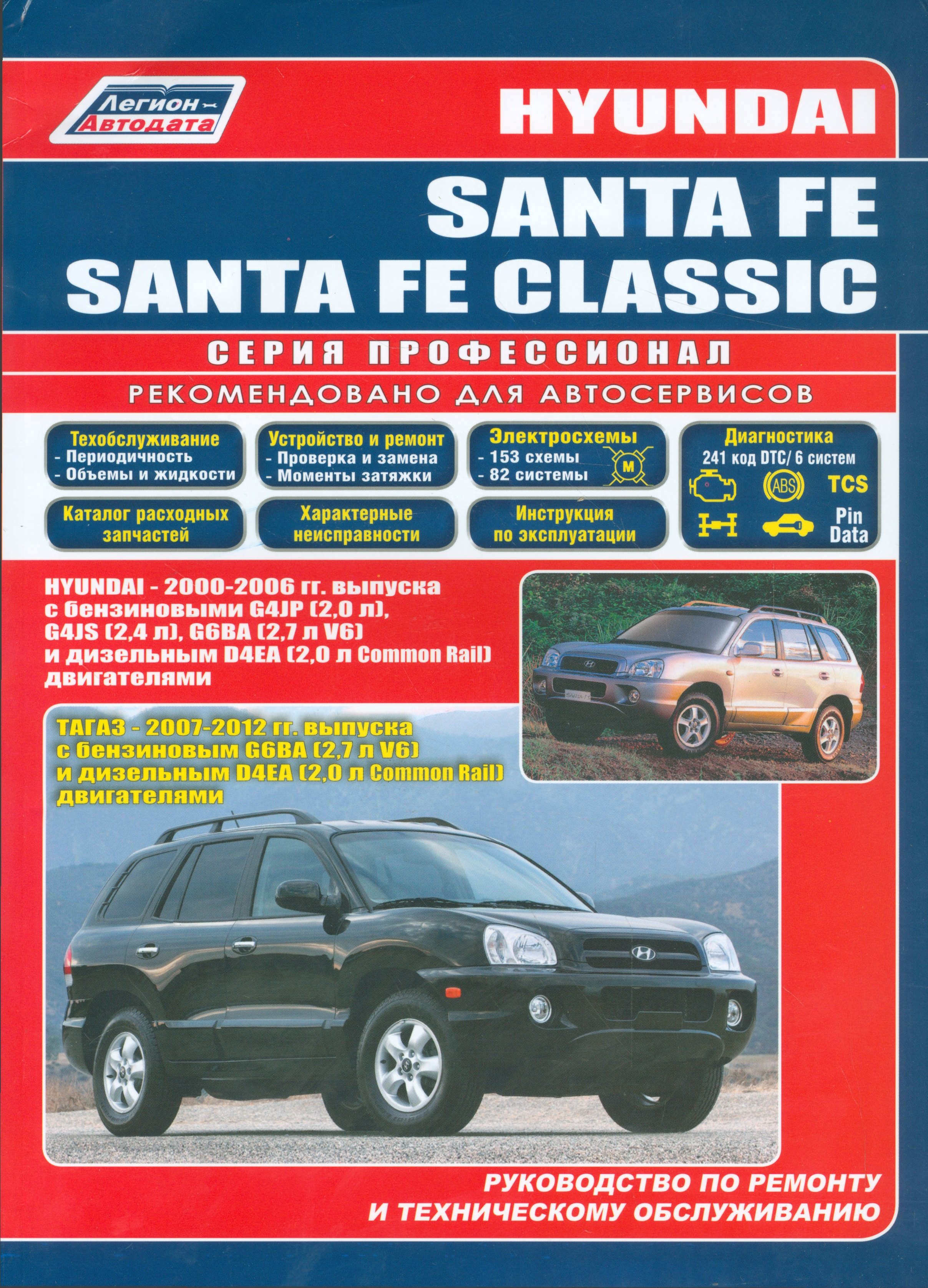 Hyundai SANTA FE SANTA FE Classic Hyundai 2000-2006 гг. вып. с бенз. G4JP (мПрофессионал)
Hyundai SANTA FE SANTA FE Classic Hyundai 2000-2006 гг. вып. с бенз. G4JP (мПрофессионал)
