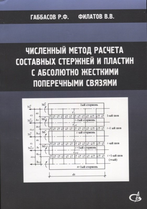 Численный метод расчета составных стержней и пластин с абсолютно жесткими поперечными связями
Численный метод расчета составных стержней и пластин с абсолютно жесткими поперечными связями
