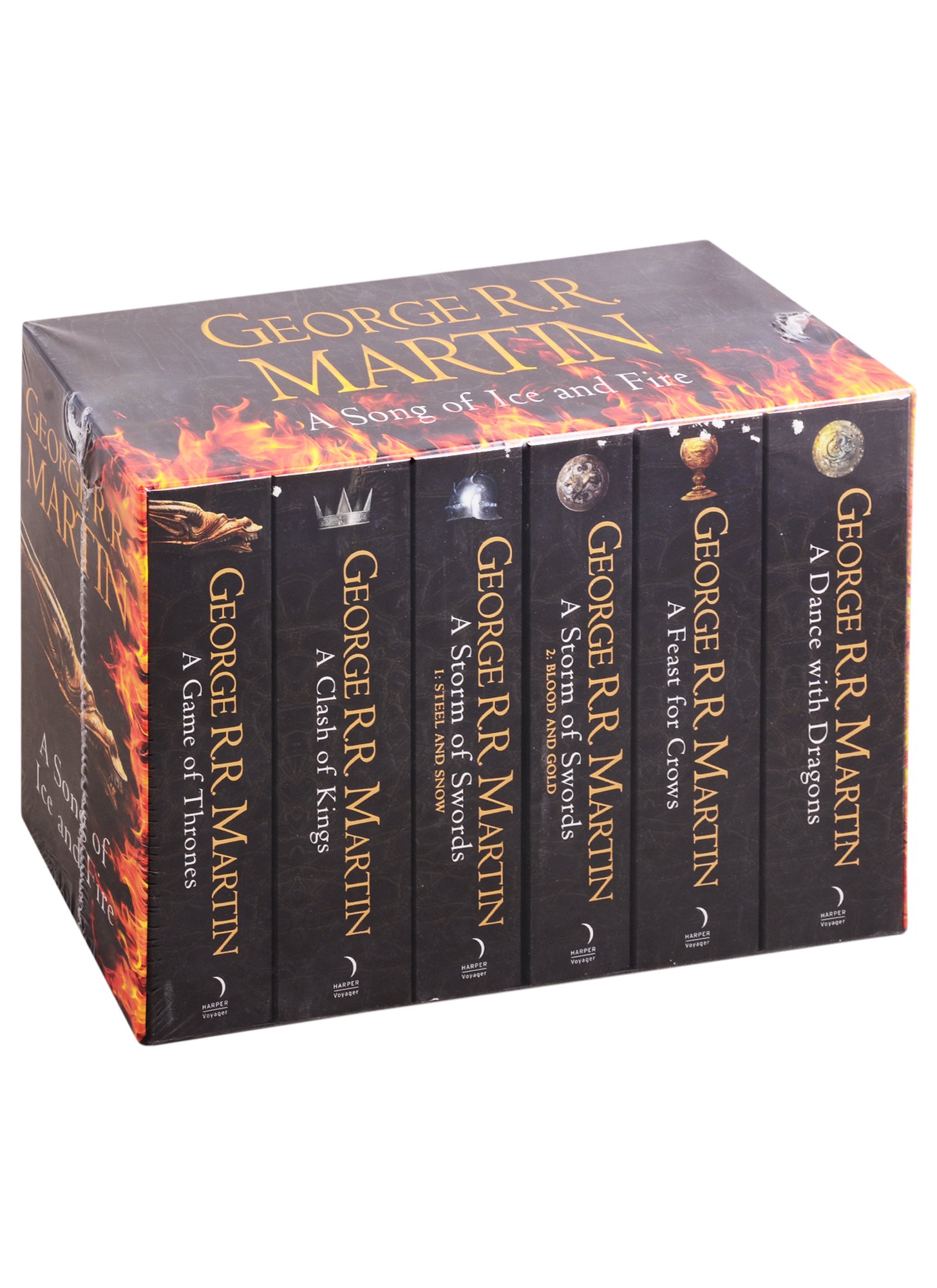 Song of Ice and Fire-Game of Thrones: The complete box set of all 6 books Martin George R. R.
Song of Ice and Fire-Game of Thrones: The complete box set of all 6 books Martin George R. R.