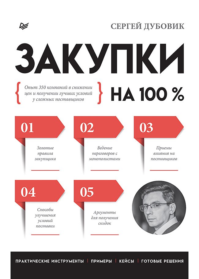 Закупки на 100%. Опыт 350 компаний в снижении цен и получении лучших условий у сложных поставщиков
Закупки на 100%. Опыт 350 компаний в снижении цен и получении лучших условий у сложных поставщиков