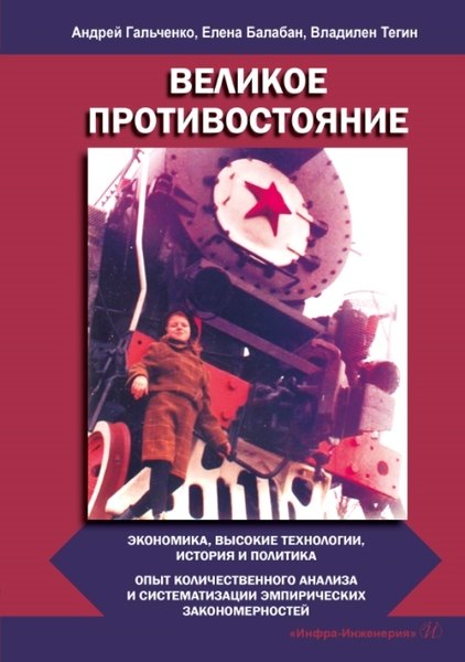 Великое противостояние. Экономика, высокие технологии, история и политика. Опыт количественного анализа и систематизации эмпирических закономерностей. Монография
Великое противостояние. Экономика, высокие технологии, история и политика. Опыт количественного анализа и систематизации эмпирических закономерностей. Монография