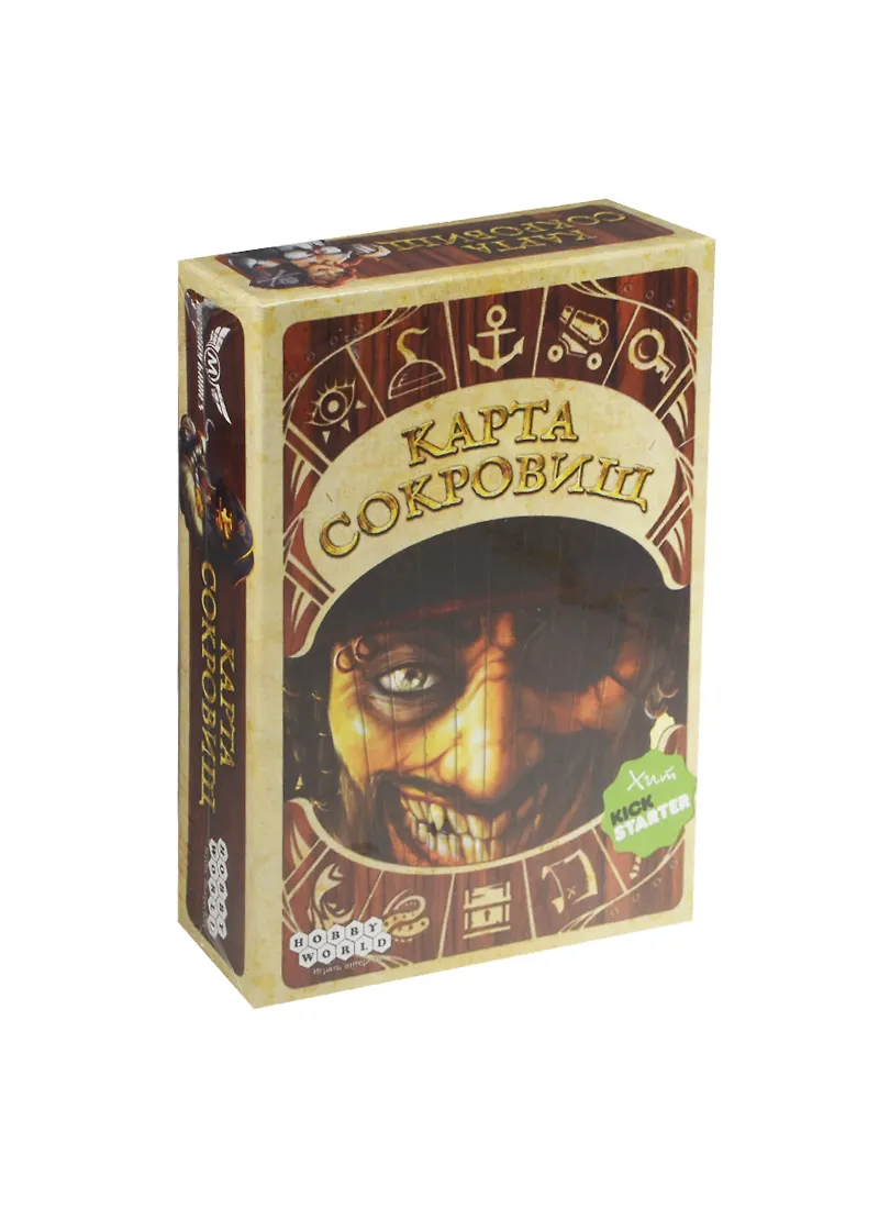 Настольная игра, МИР ФЭНТЕЗИ, Настольная игра Карта сокровищ «Читай-город»