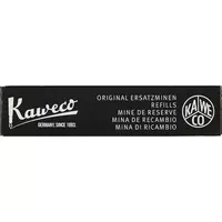 Грифели для механических карандашей KAWECO , HB, 1.18 мм , черный, 12 штук