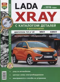 ВАЗ Lada XRAY с каталогом чб. фото Серия  Я Ремонтирую Сам