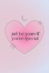 Блокнот эстетика Just be yourself (96 стр)
