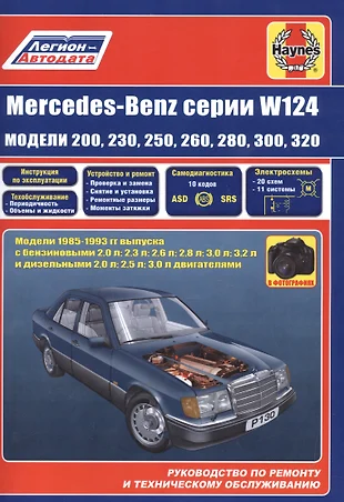 Mercedes-Benz серии W124 модели 200 230 260 280 300 320… 1985-1993 гг. вып. (м) — 2582893 — 1