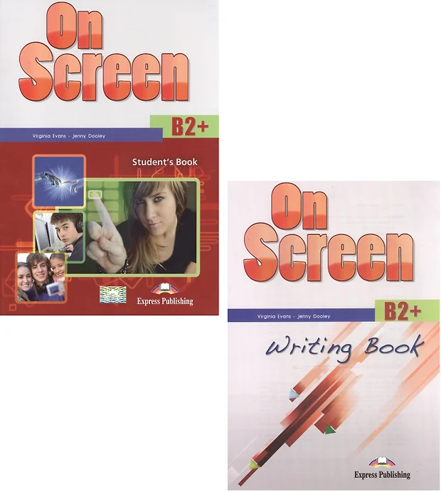 On Screen B2+. Student's Book + Writing Book (комплект из 2-х книг в ...