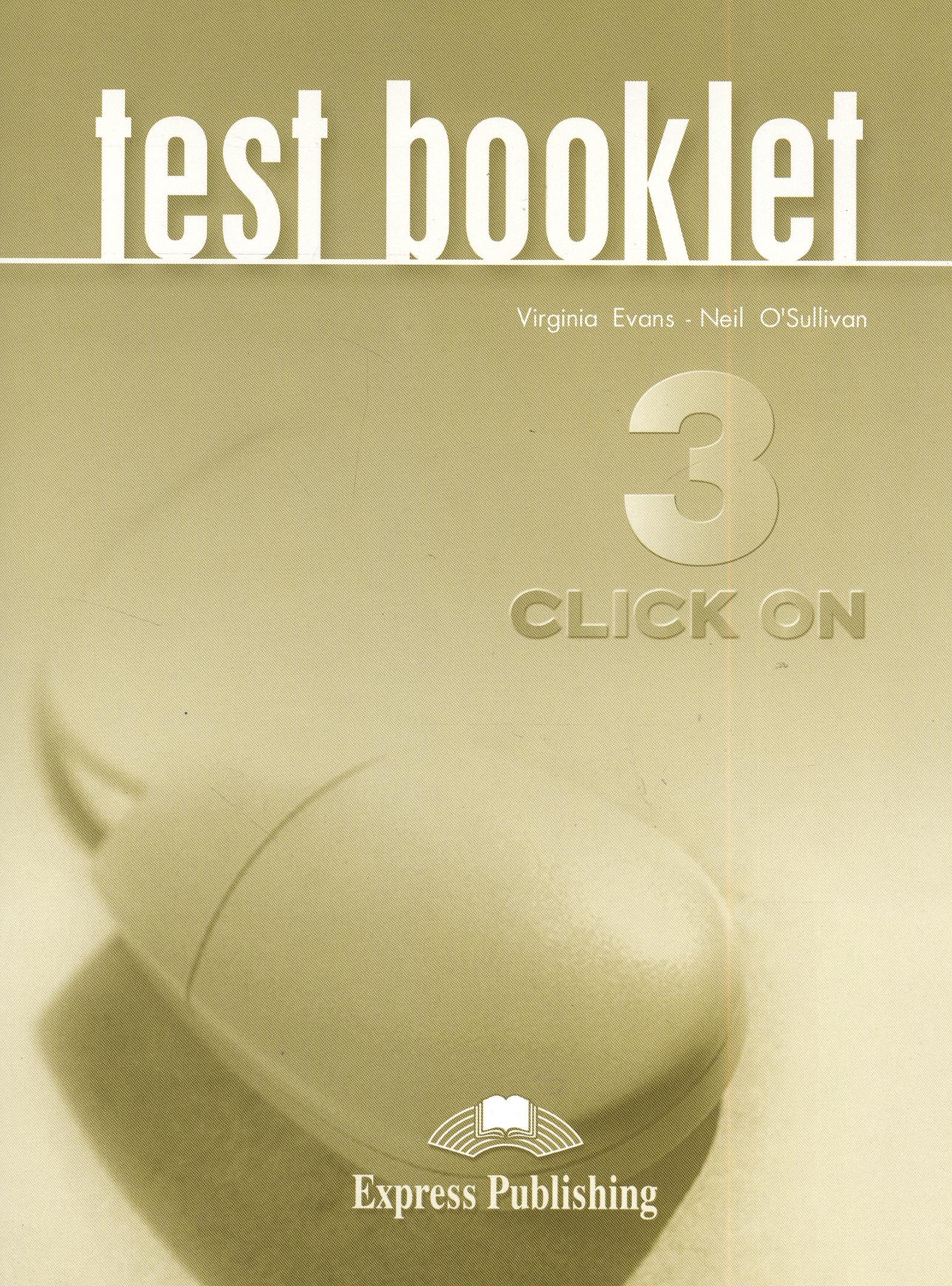 

Click on 3: Test booklet
