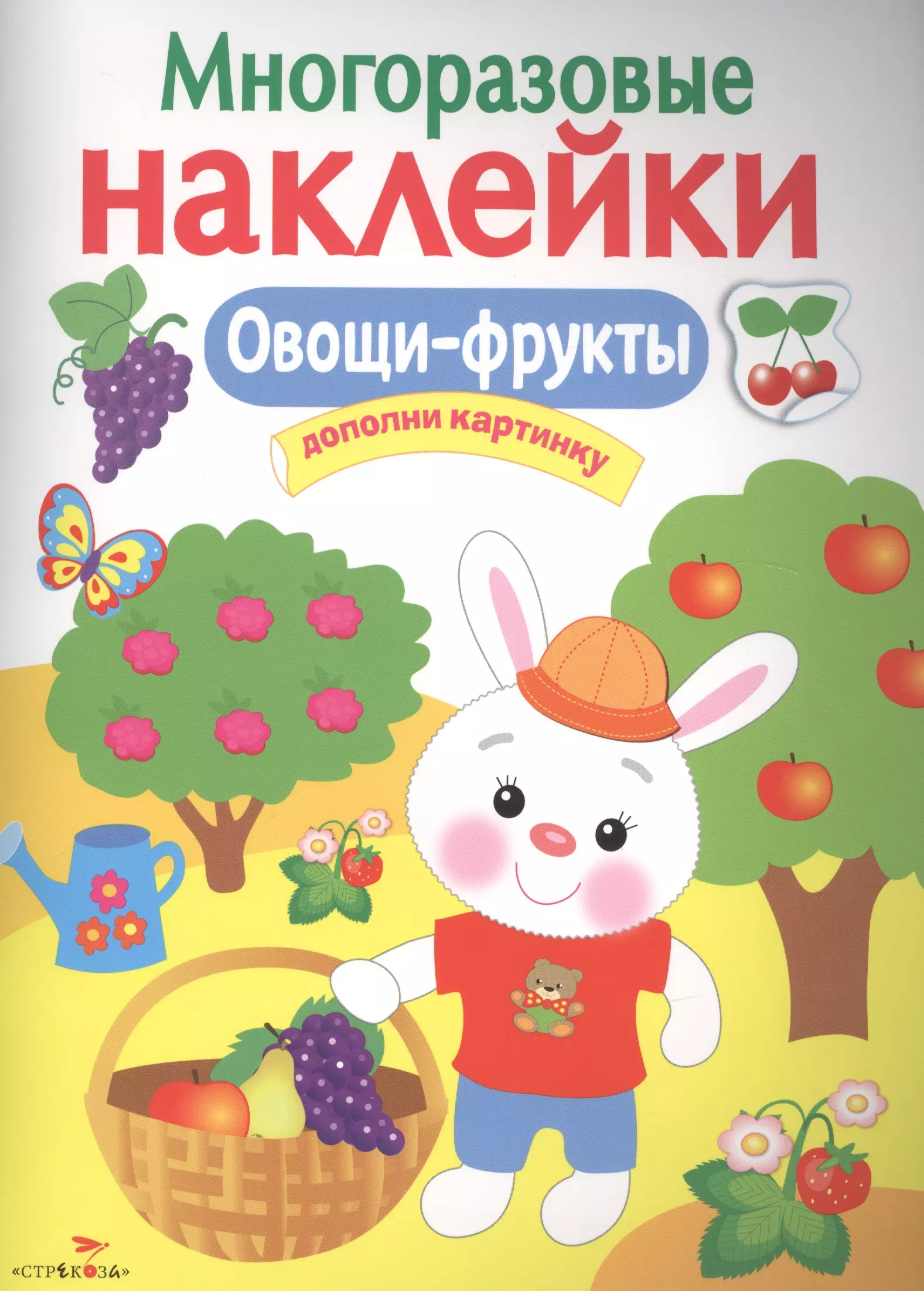 Многоразовые наклейки. Книжка с многоразовыми наклейками 