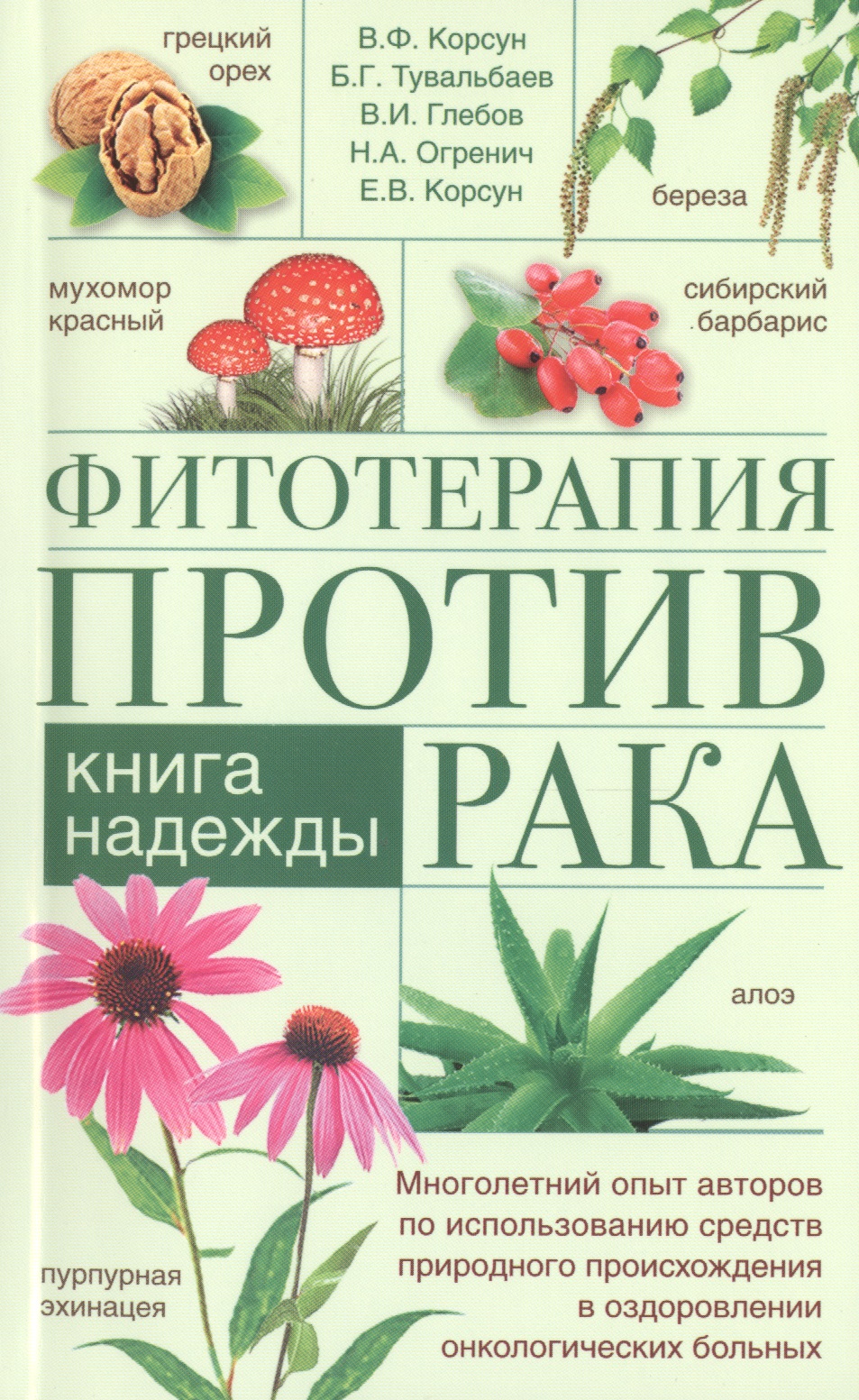Корсун Владимир Федорович - Фитотерапия против рака. Книга надежды