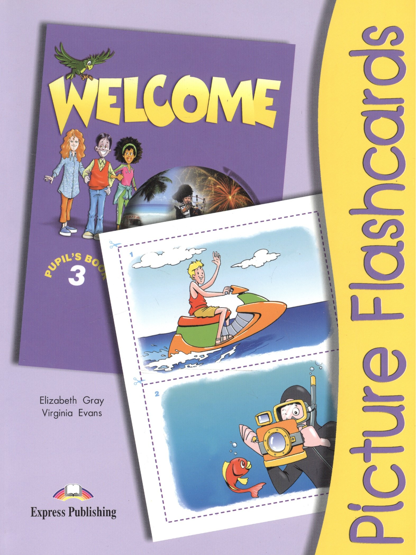 

Welcome 3. Picture Flashcards. Beginner. Раздаточный материал