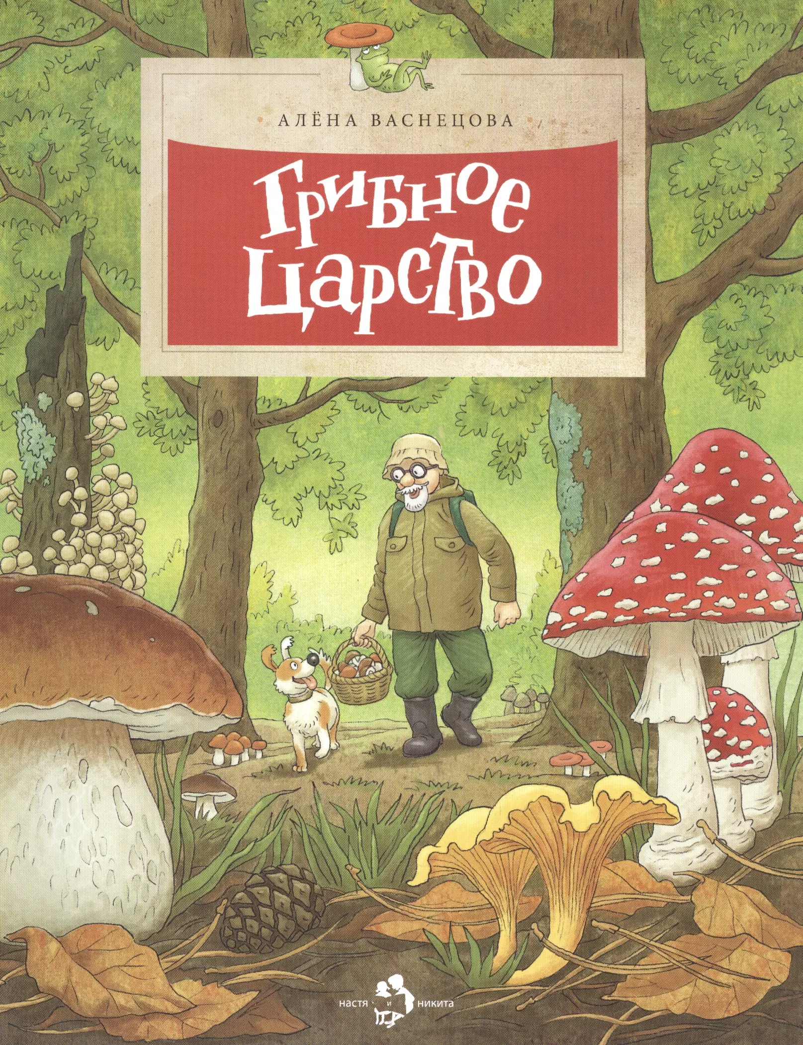 Детские художественные книги. Алена Васнецова Грибное царство. Грибное царство. Алена Васнецова. Настя и Никита. Васнецова а. 