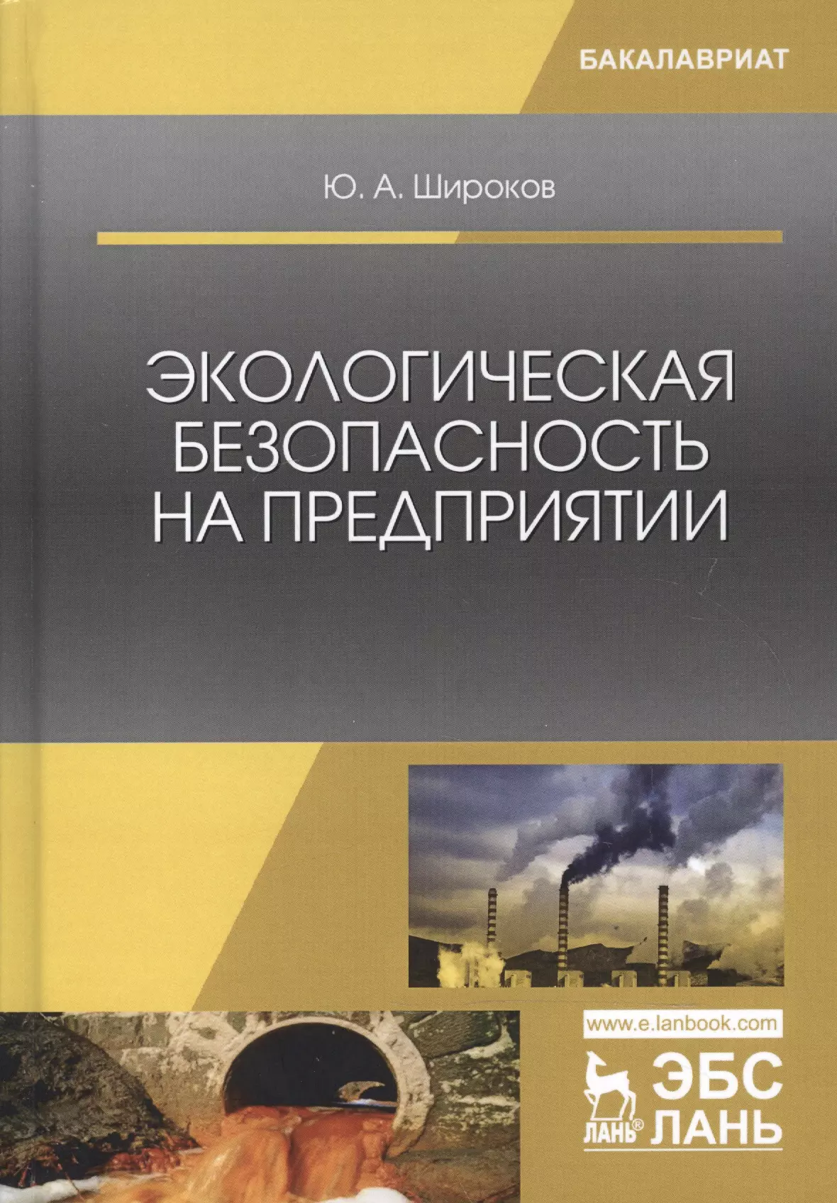 Широков Юрий Александрович - Экологическая безопасность на предприятии. Уч. Пособие