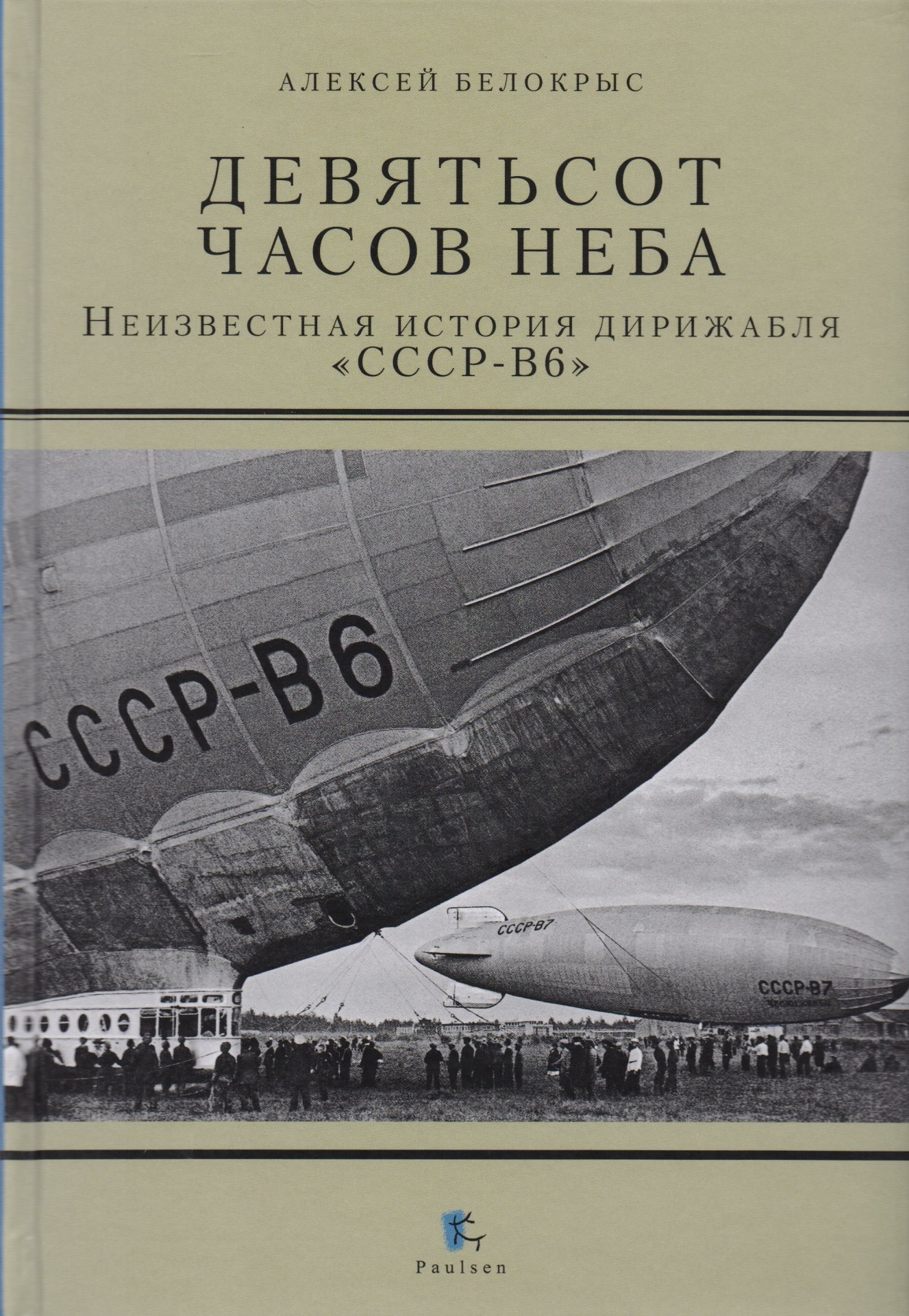 

Девятьсот часов неба. Неизвестная история дирижабля "СССР-В6"