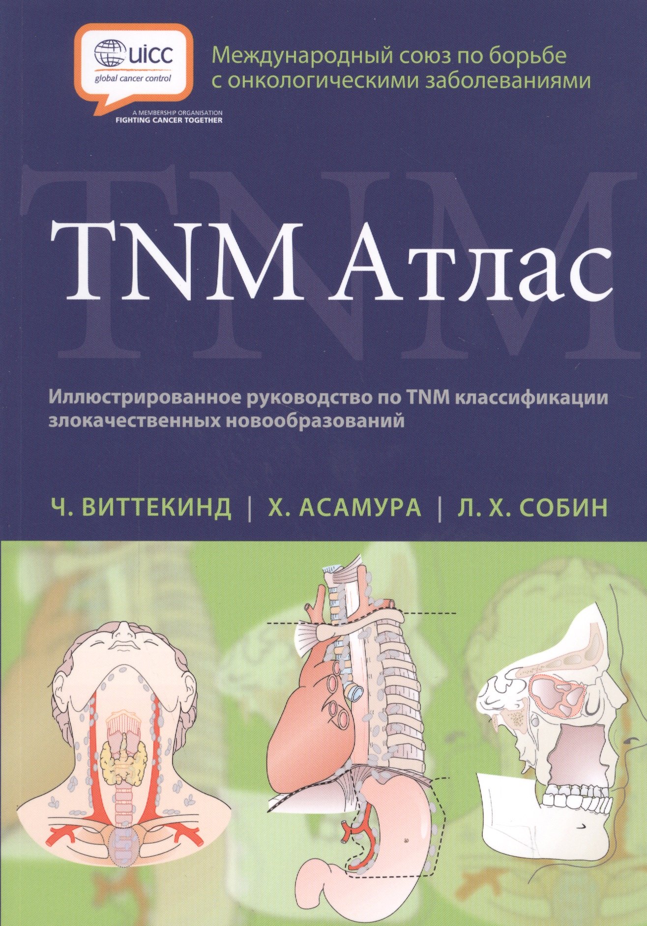 

TNM Атлас. Иллюстрированное руководство по TNM классификации злокачественных новообразований