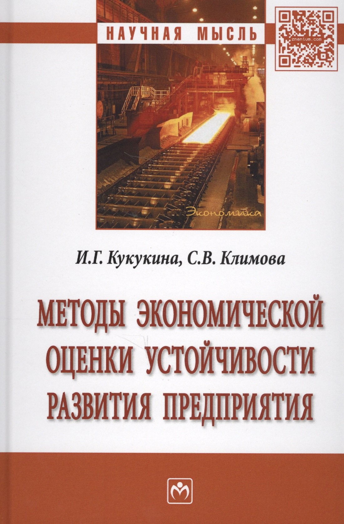 

Методы экономической оценки устойчивости развития предприятия