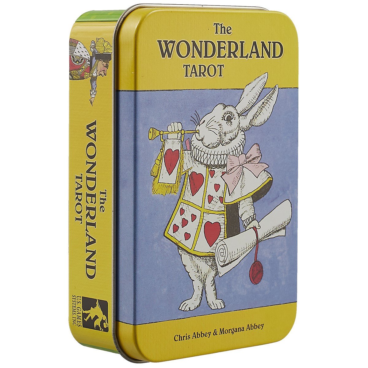 

Таро Аввалон, The Wonderland Tarot Таро Чудес (карты на англ. яз. в жестяной коробке) (ПИ)