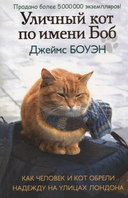 

Уличный кот по имени Боб. Как человек и кот обрели надежду на улицах Лондона