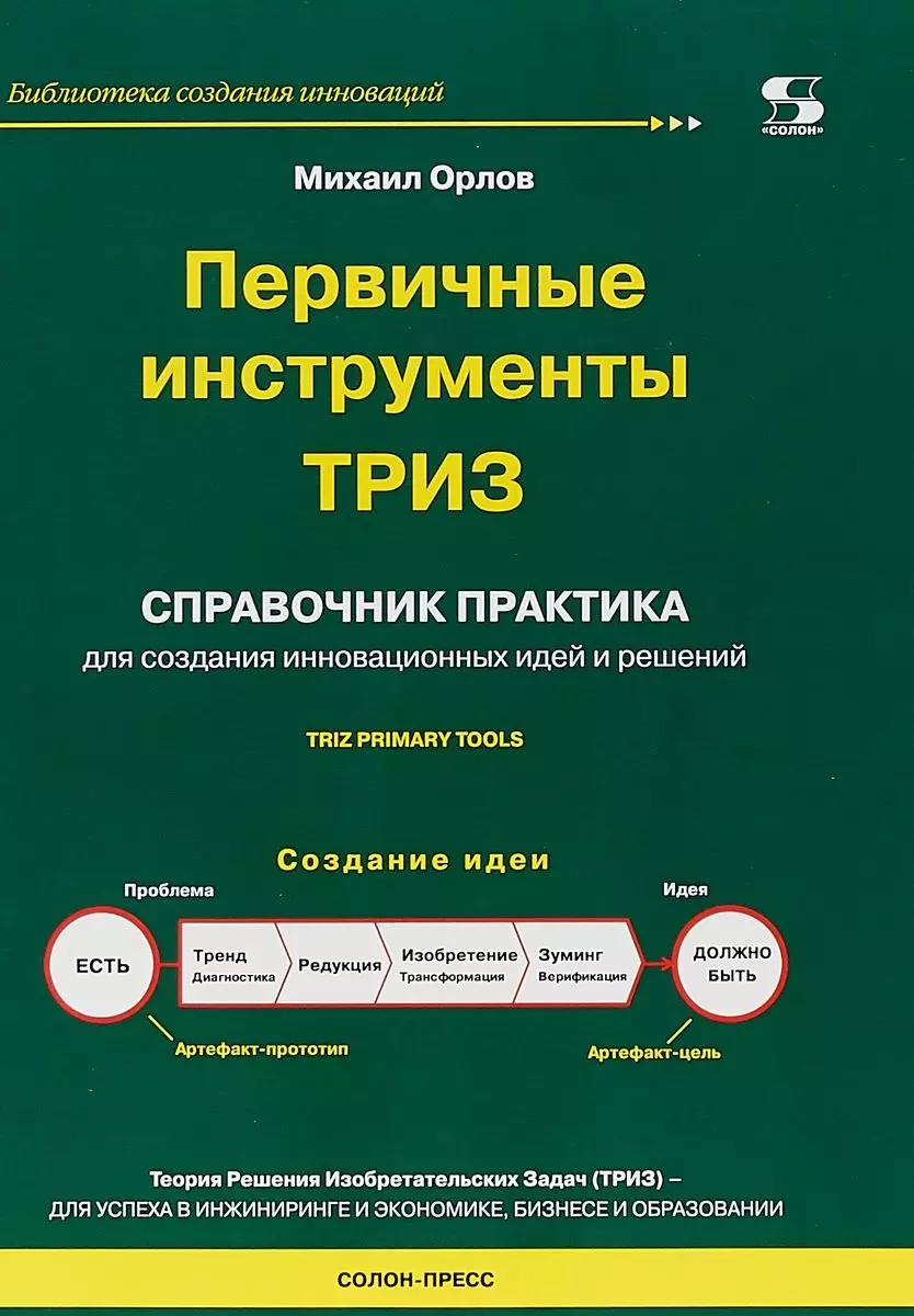 Орлов Михаил Александрович - Первичные инструменты ТРИЗ Справочник практика… (мБиблСИ) Орлов (2018)