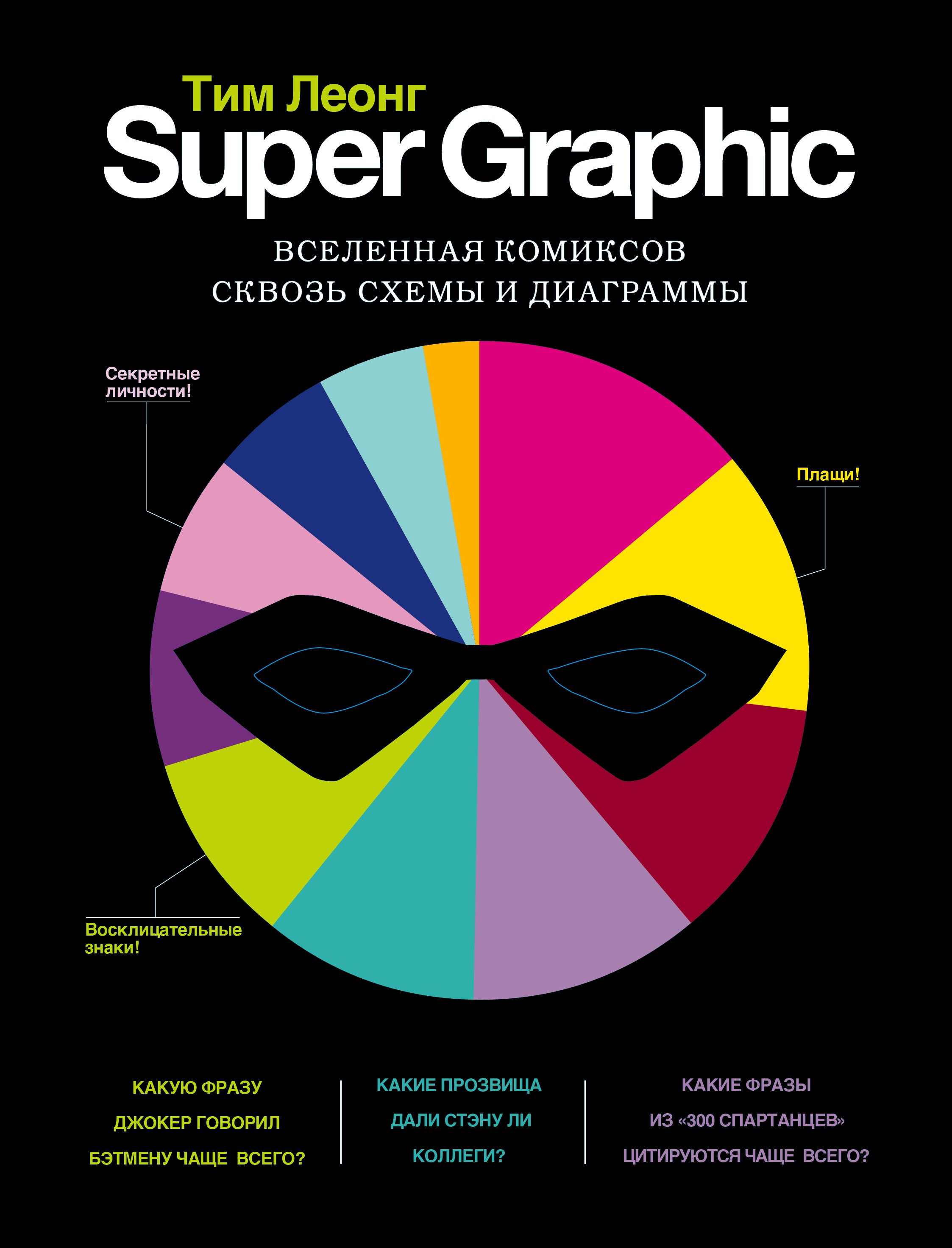 

Super Graphic. Вселенная комиксов сквозь схемы и диаграммы