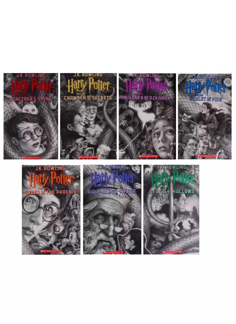 Роулинг Джоан Кэтлин - Harry Potter. The Complete Series (комплект из 7 книг)