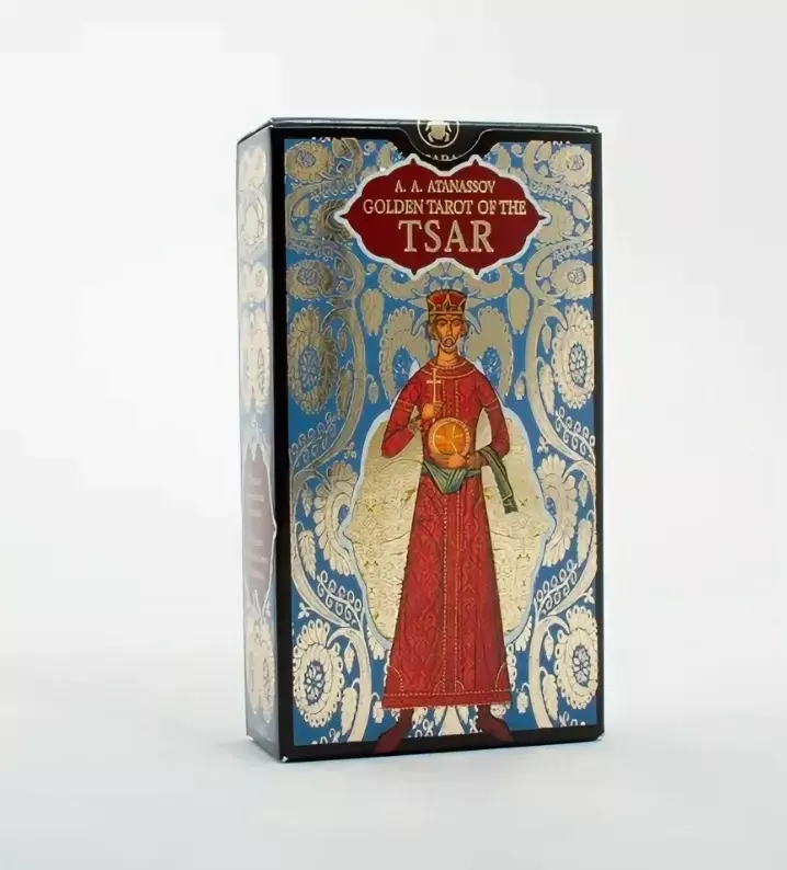 Alligo P. - Golden Tarot of the Tsar. Таро Золото икон (78 карт + инструкция на русском языке)