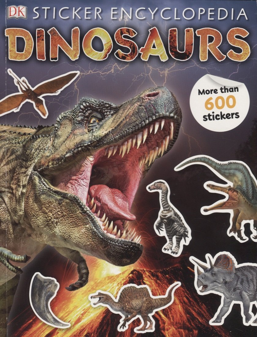 

Sticker Encyclopedia Dinosaurs. More tham 600 stickers