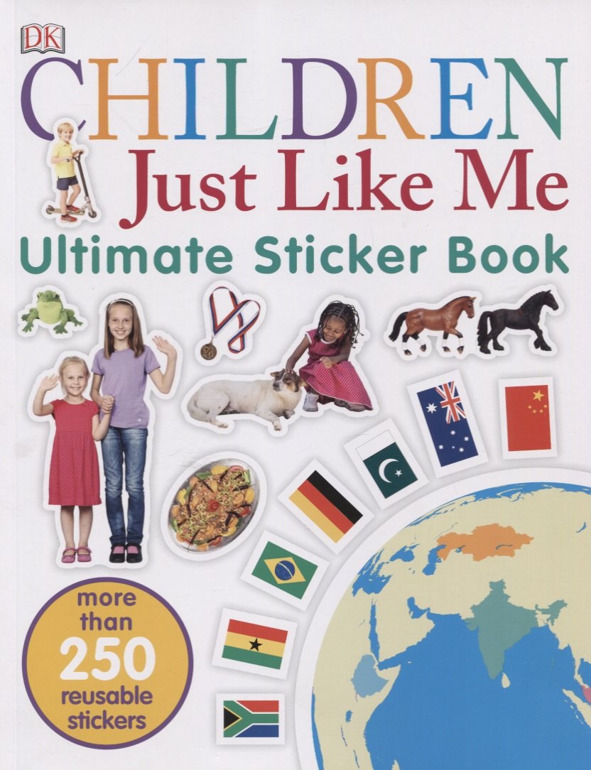 

Just Like Me Ultimate Sticker Book (250 stikers)