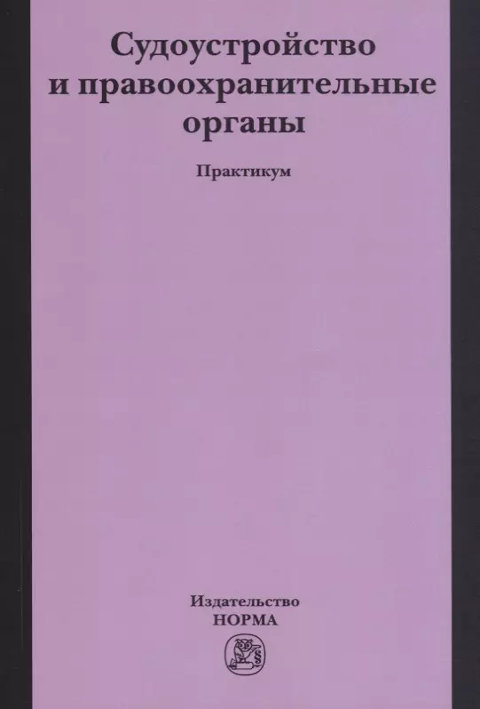 Воскобитова Лидия Алексеевна - Судоустройство и правоохранительные органы. Практикум