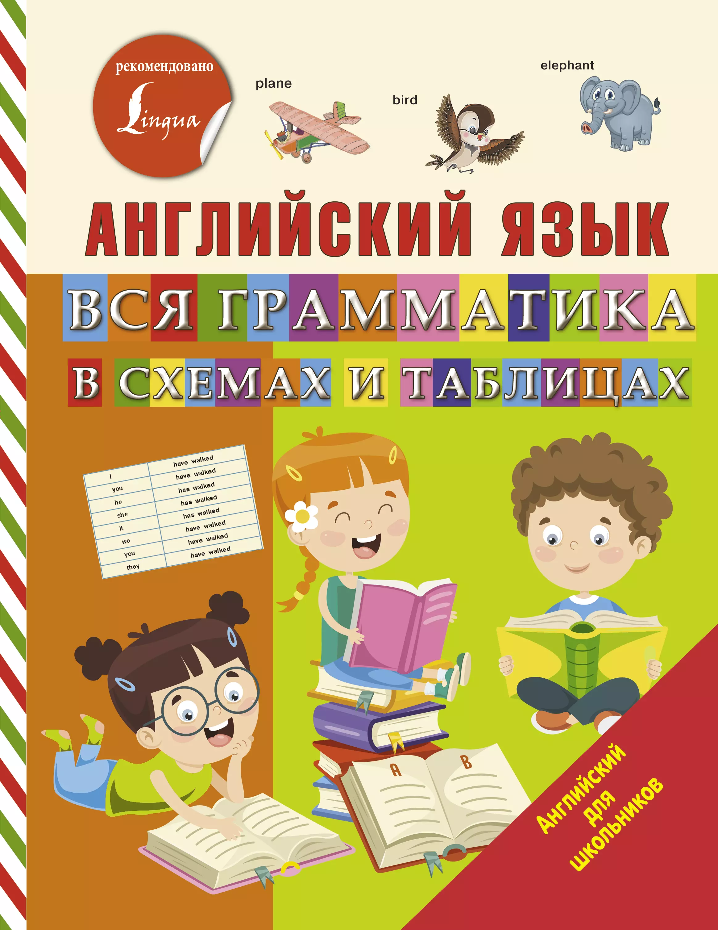 Книга английская грамматика в таблицах и схемах