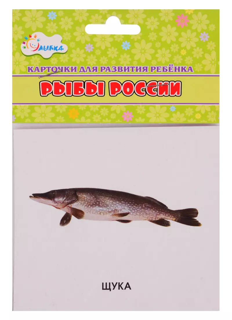  - Карточки для развития ребенка "Рыбы России"