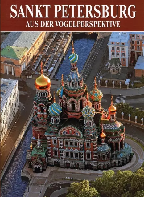  - Альбом Санкт-Петербург с птичьего полета 160 стр. мягк. пер. нем. яз. [978-5-93893-582-2]