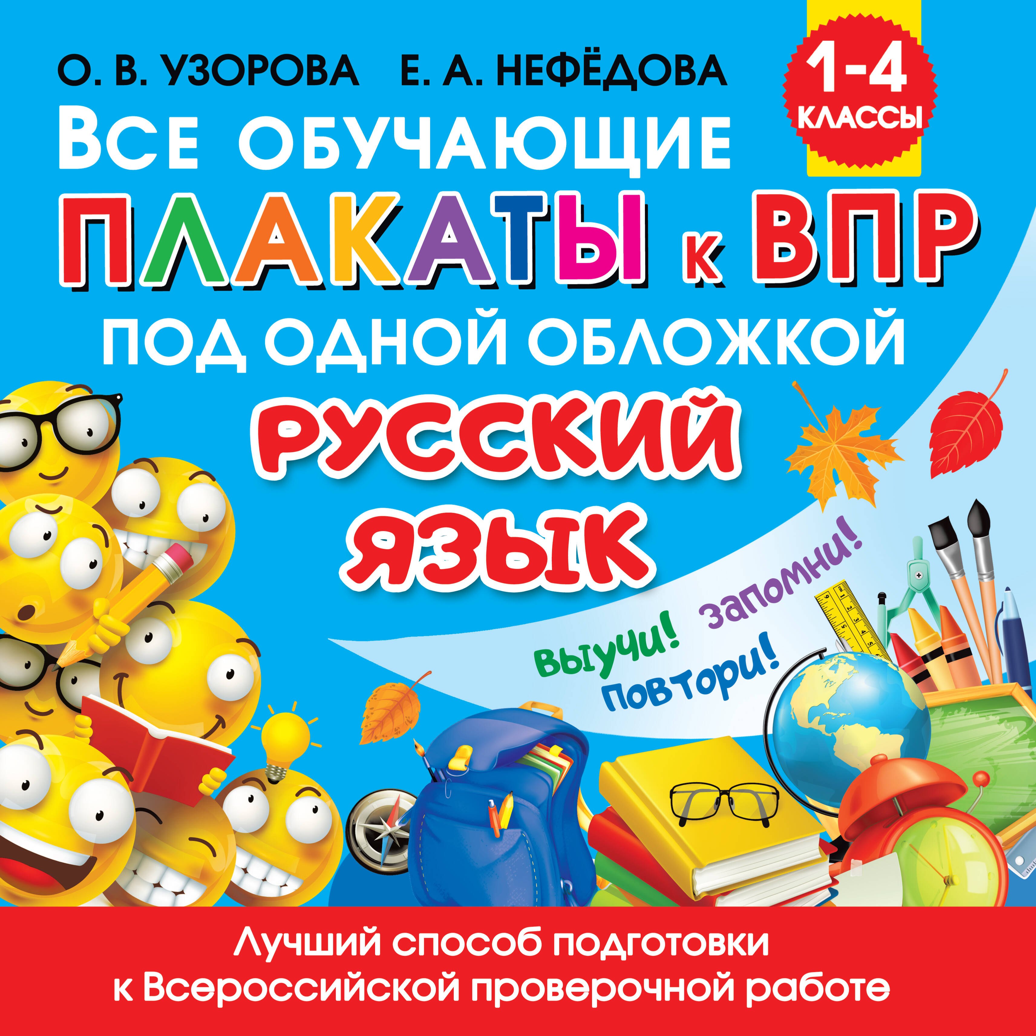 

Все обучающие плакаты к ВПР под одной обложкой. Русский язык. 1-4 классы