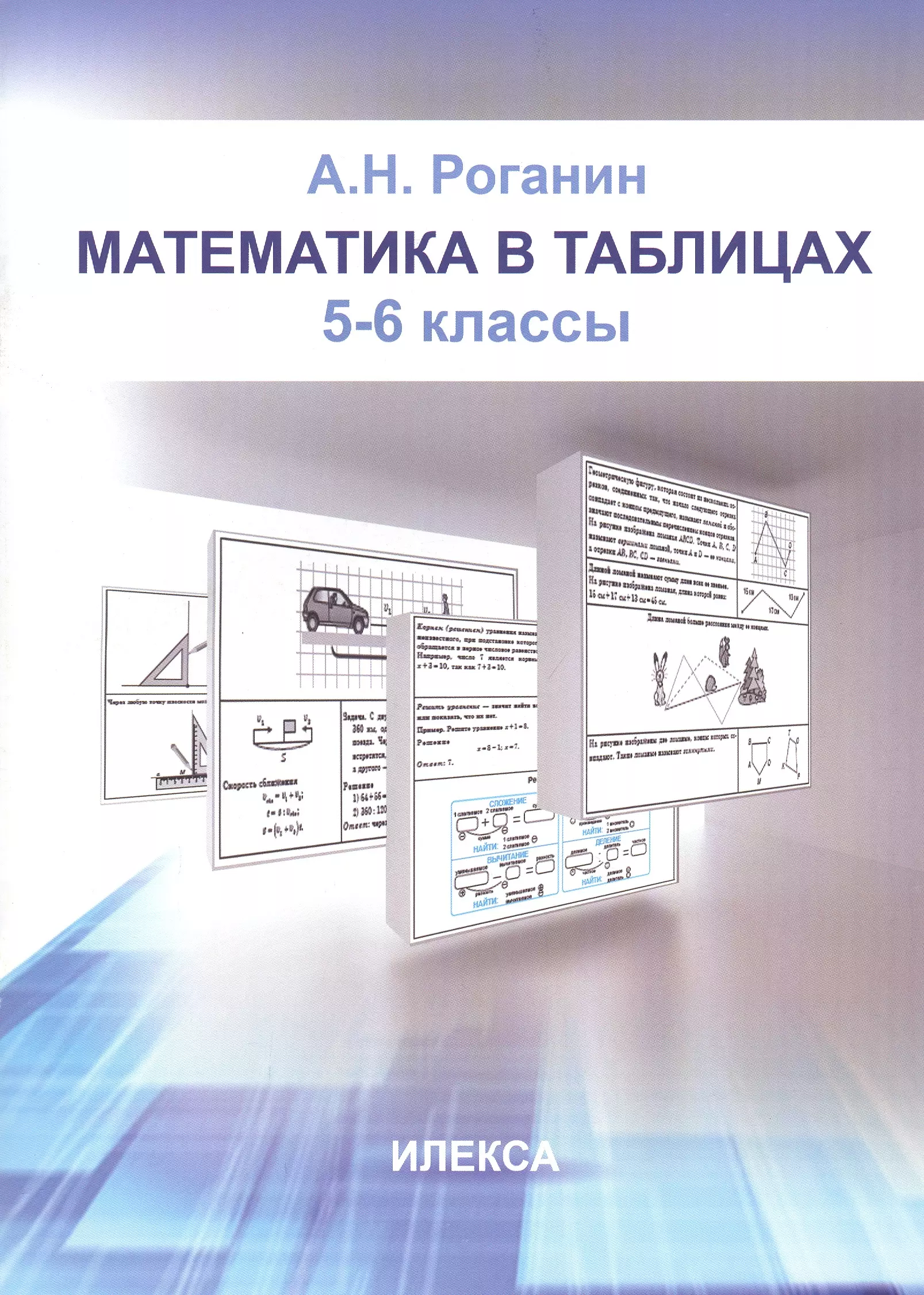 Роганин Александр Николаевич - Математика в таблицах. 5-6 классы