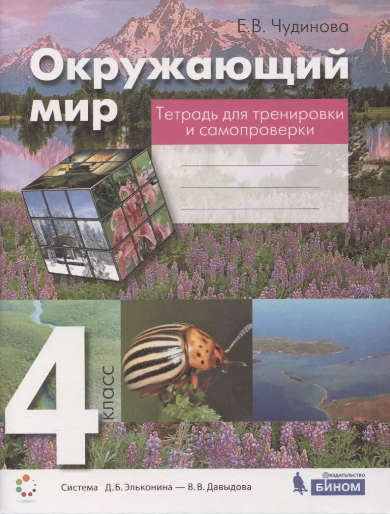 Чудинова Елена Васильевна - Окружающий мир. 4 класс. Тетрадь для тренировки и самопроверки. Пособие для учащихся