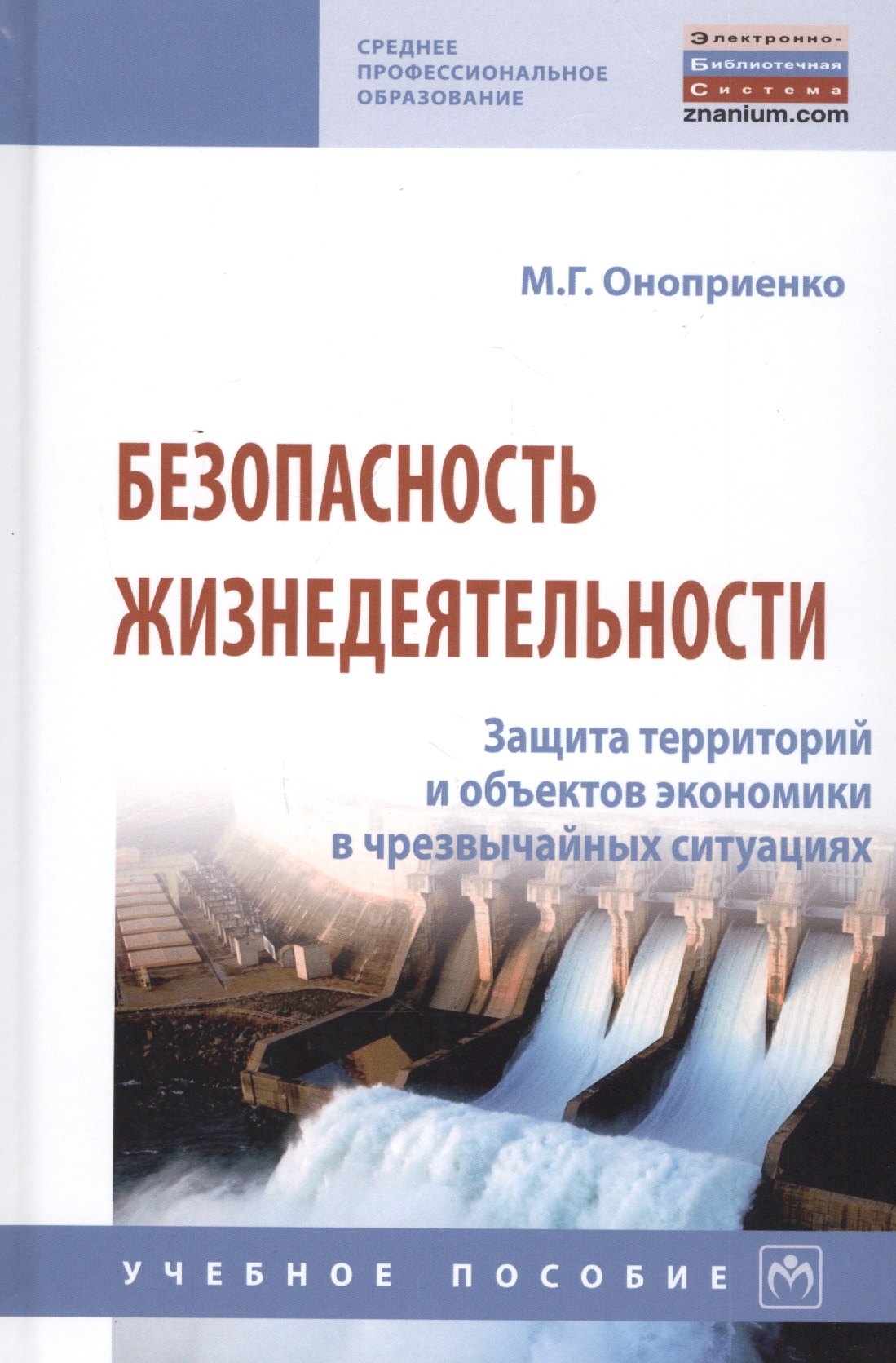 

Безопасность жизнедеятельности. Защита территорий и объектов экономики в чрезвычайных ситуациях. Учебное пособие