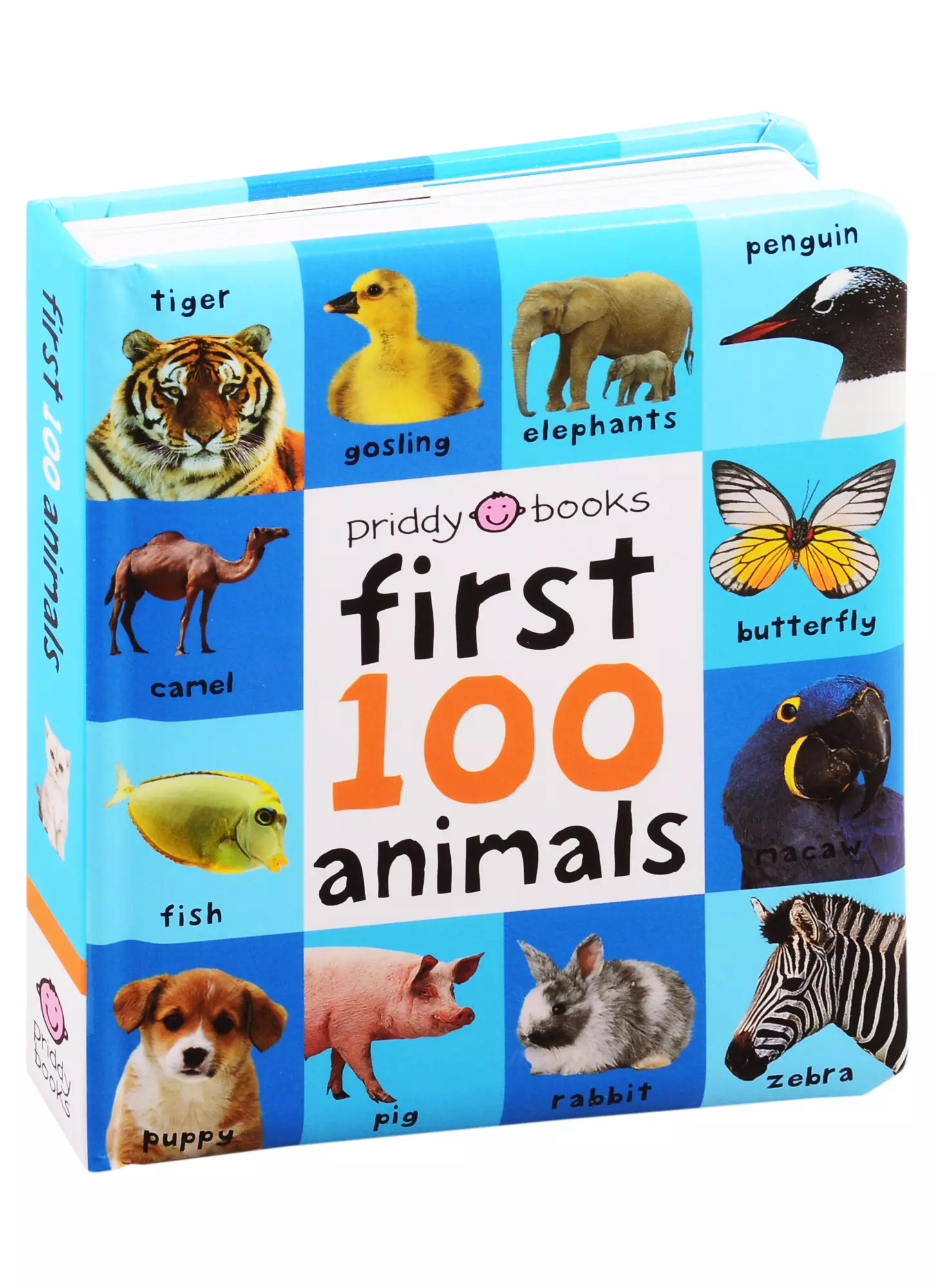 Priddy Roger - First 100 Animals (soft to touch board book)