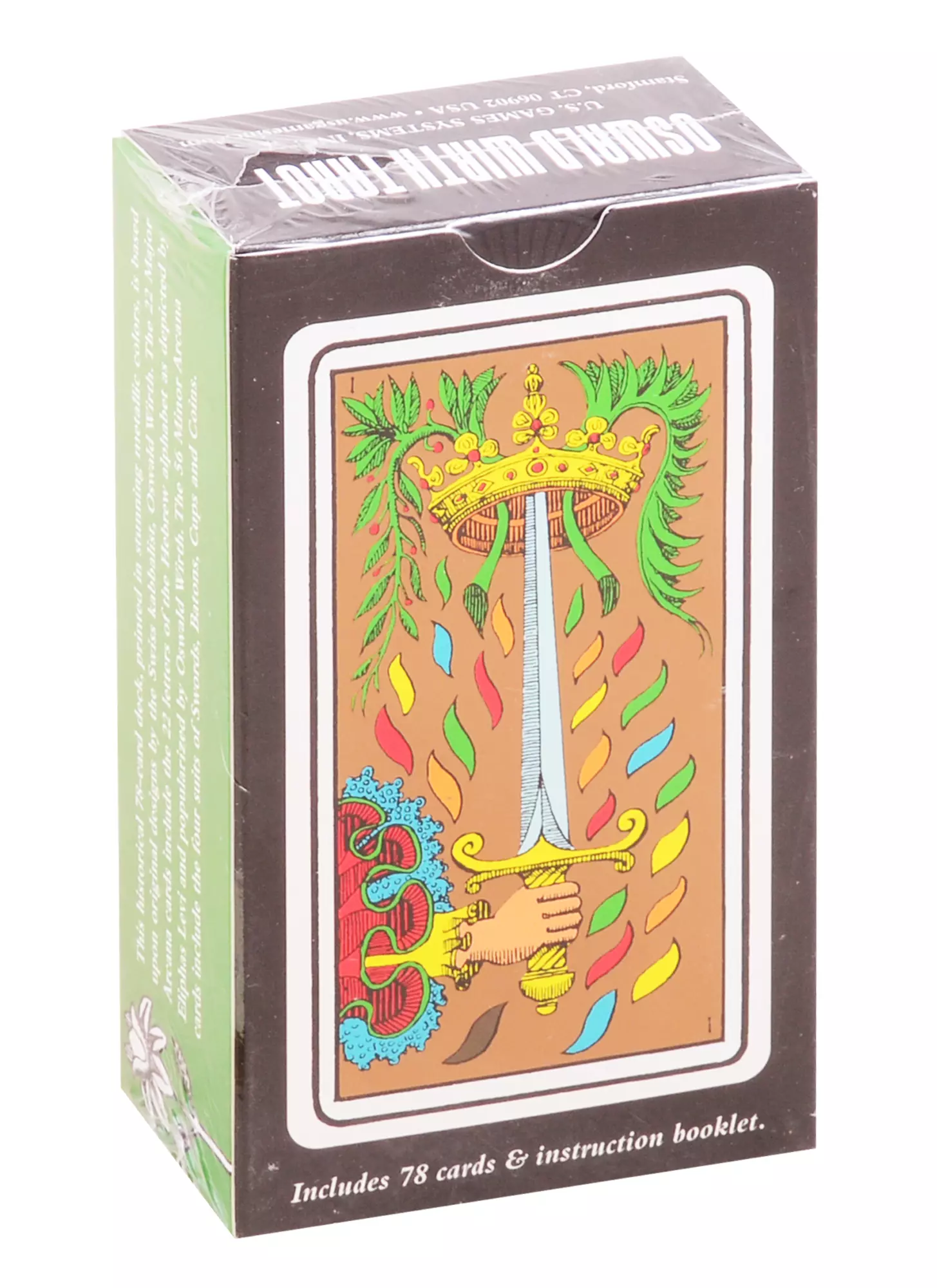  - Oswald Wirth Tarot (78 cards+instruction booklet)