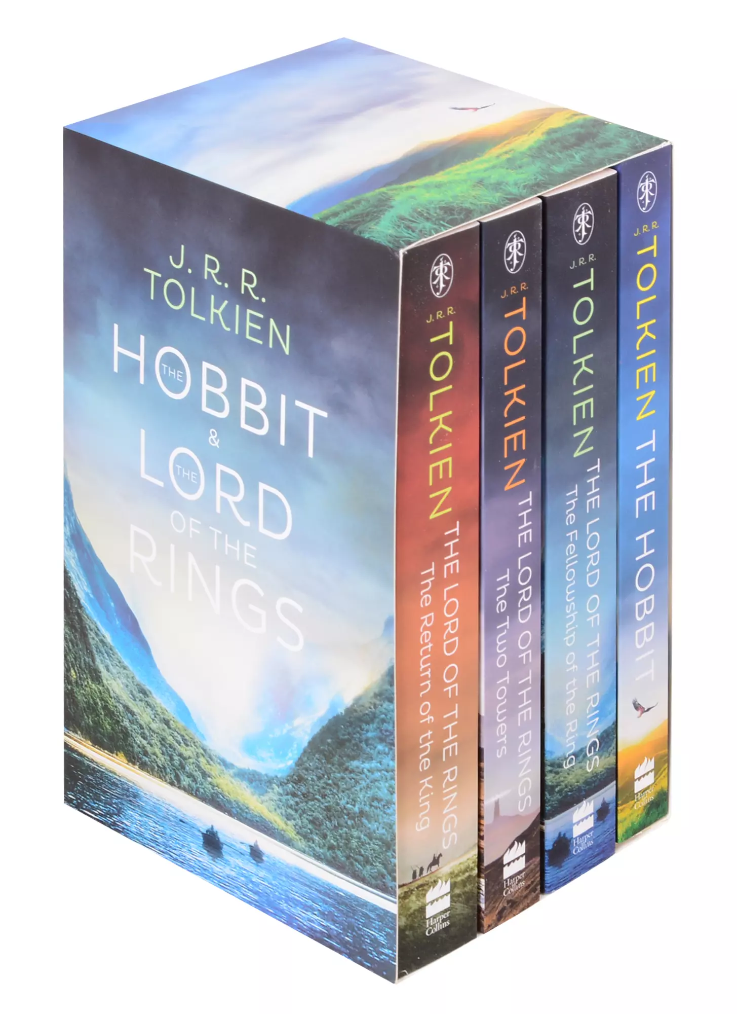 Толкиен Джон Рональд Руэл - The Hobbit & The Lord of the Rings. Boxed Set (комплект из 4 книг)