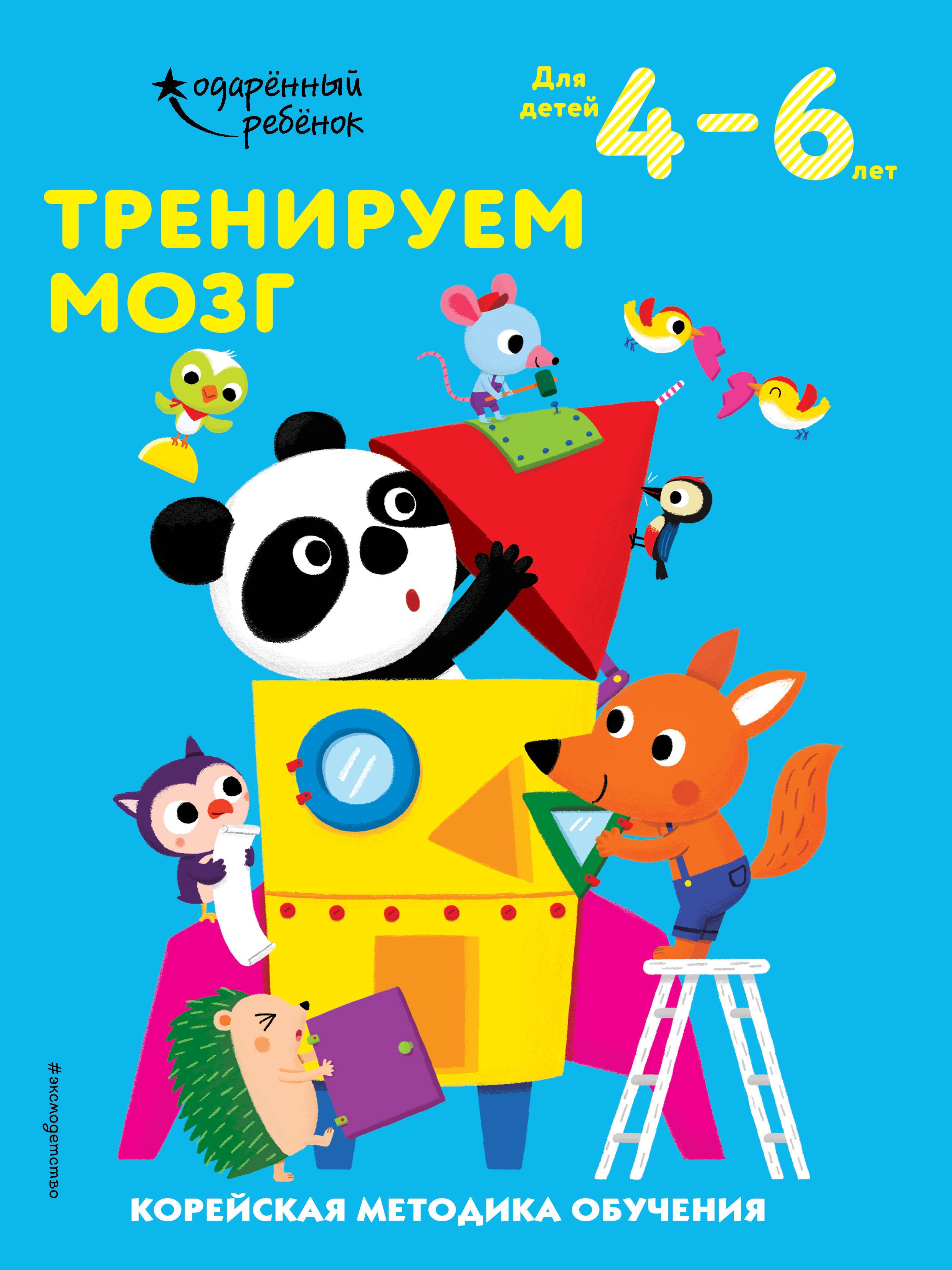 

Тренируем мозг. Корейская методика обучения. Для детей 4-6 лет