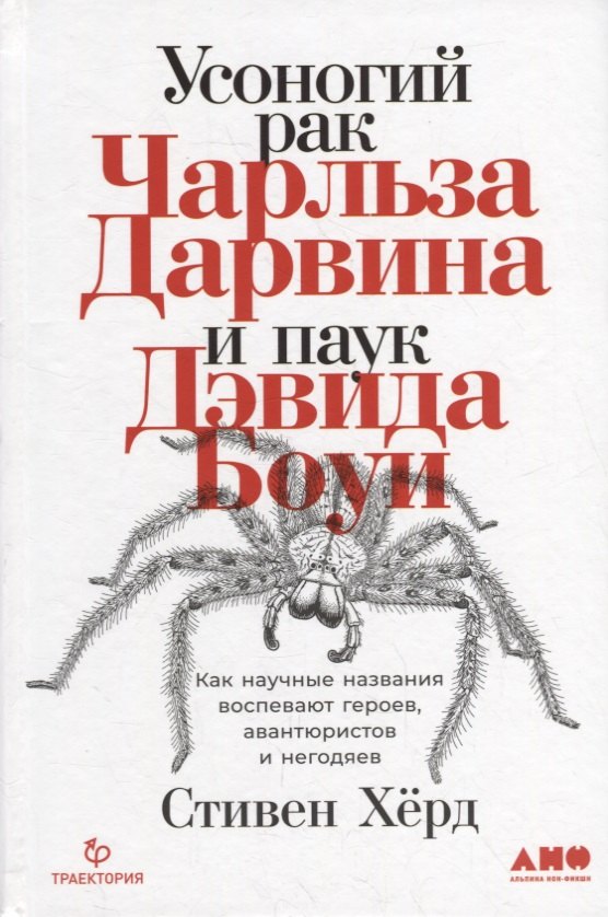 

Усоногий рак Чарльза Дарвина и паук Дэвида Боуи: Как научные названия воспевают героев, авантюристов и негодяев