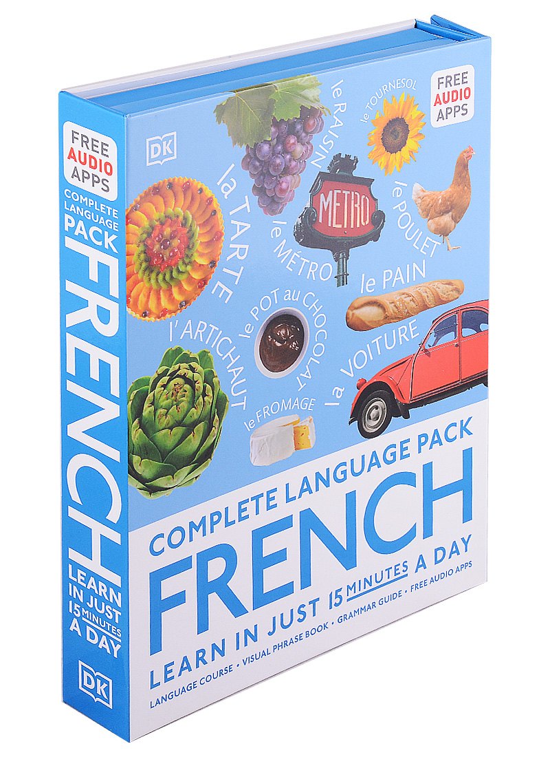 

Complete Language Pack French. Learn in just 15 minutes a day