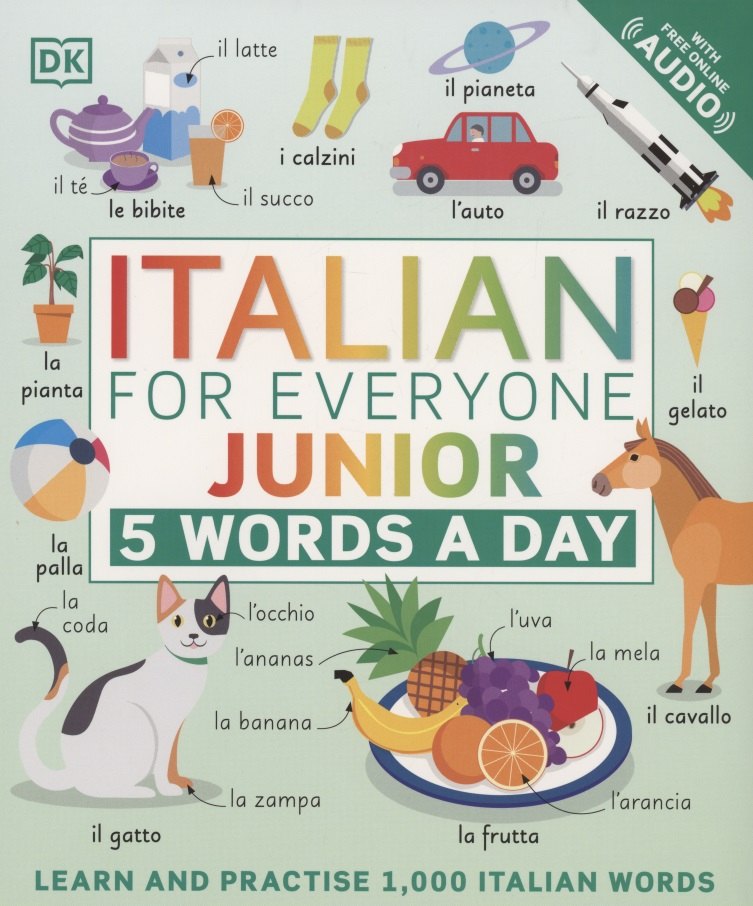 

Italian for Everyone Junior 5 Words a Day