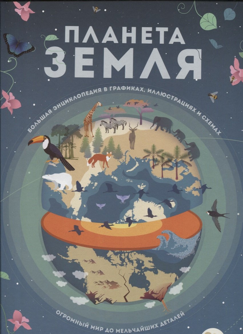 

Планета Земля. Большая энциклопедия в графиках, иллюстрациях и схемах