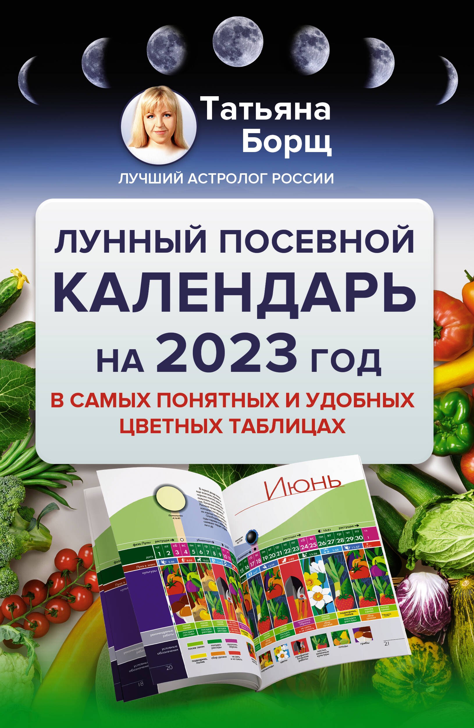 

Лунный посевной календарь на 2023 год в самых понятных и удобных цветных таблицах