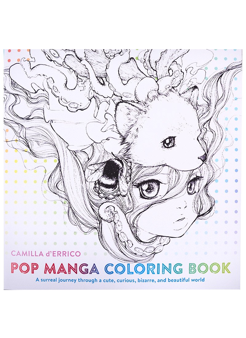 

Pop Manga Coloring Book