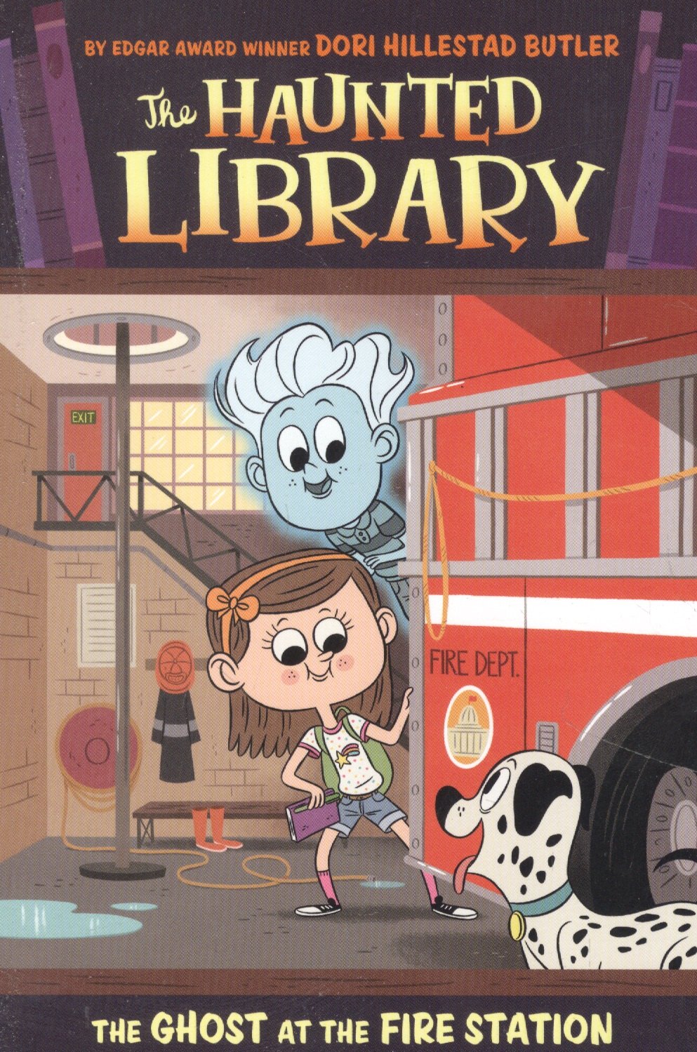 

The Haunted Library: The Ghost at the Fire Station 6